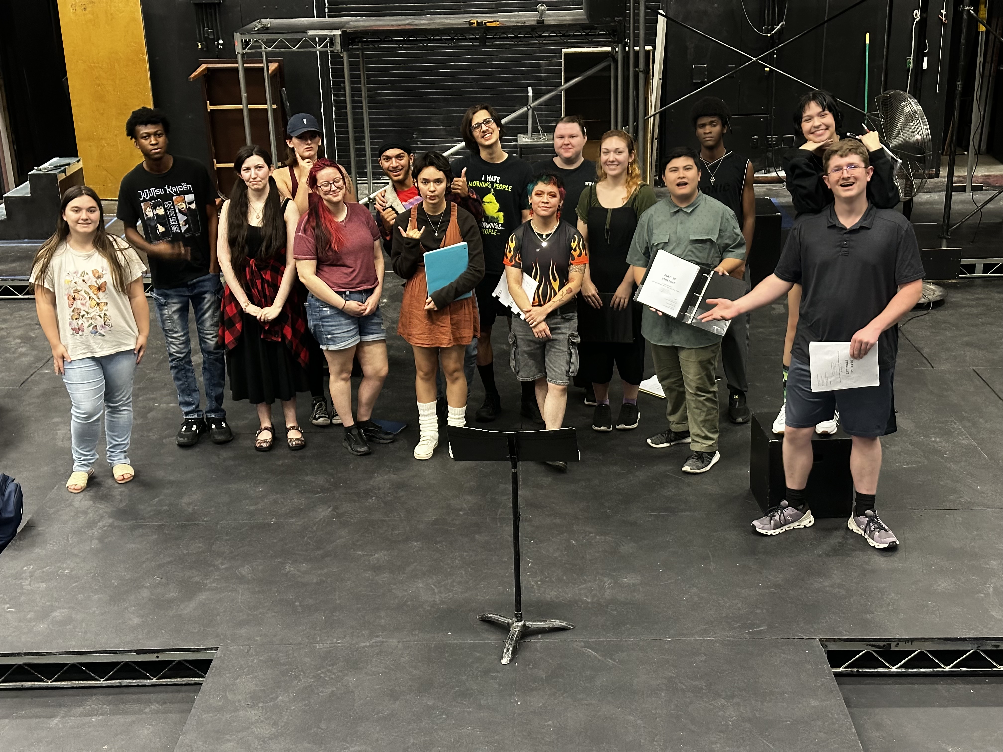 Ensemble — Cosumnes River College rehearsal