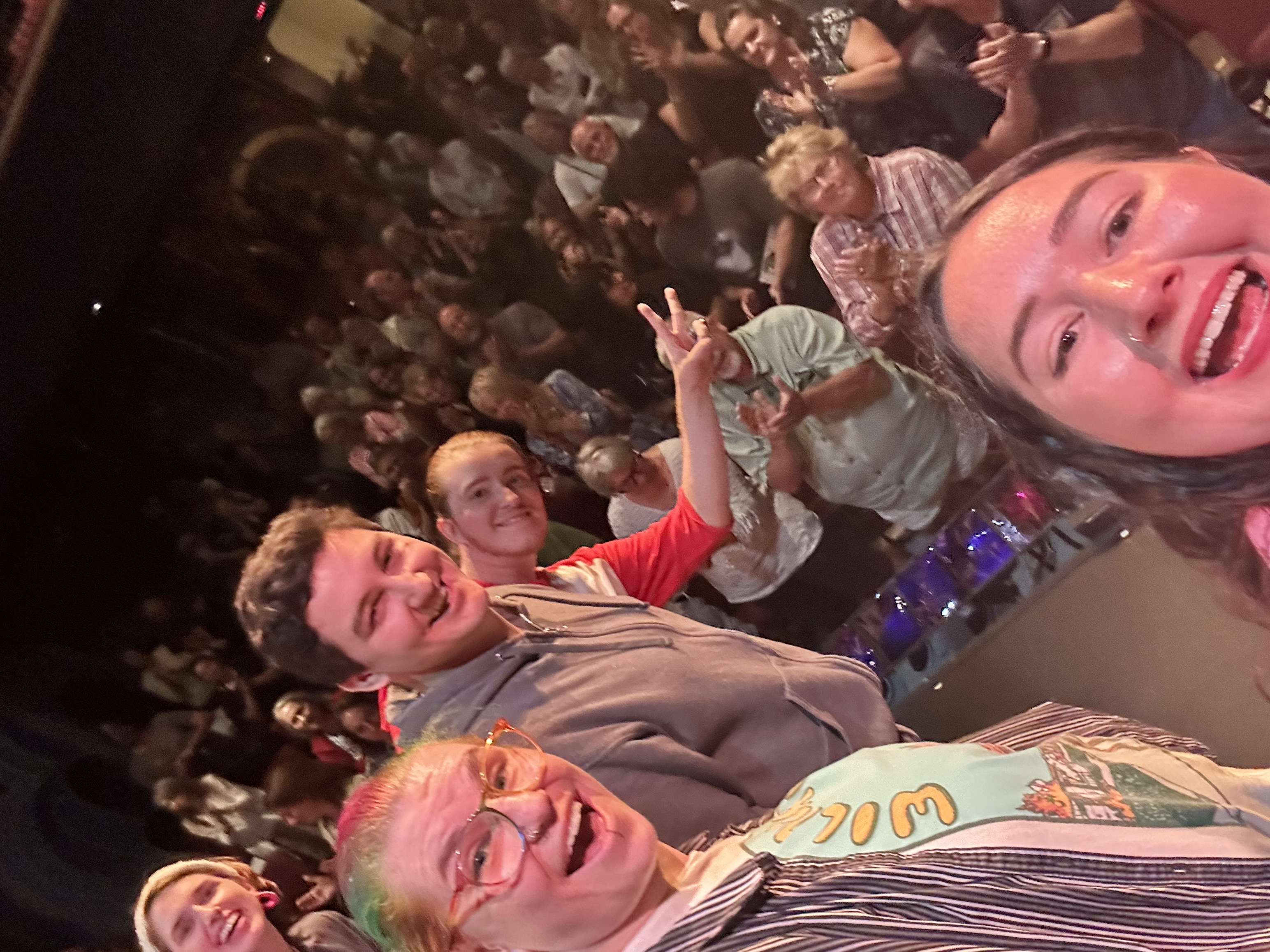 Sierra Theater Company — cast selfie from the stage
